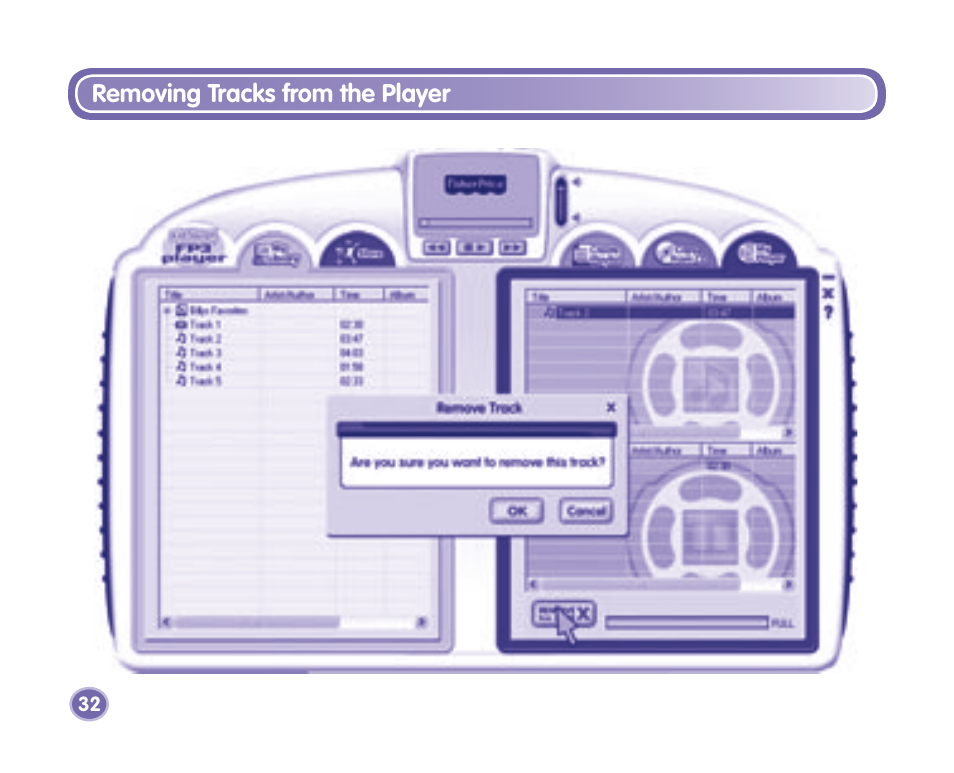 Fisher-Price Kid-Tough Fp3 Player M2814 User Manual | Page 32 / 40