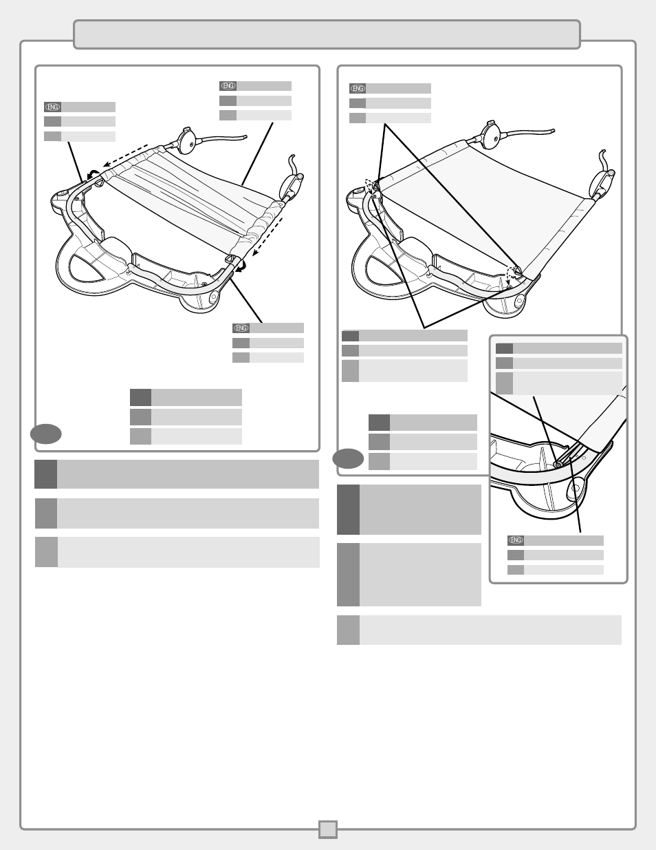 E assembly f assemblage s montaje | Fisher-Price B9759 User Manual | Page 5 / 20