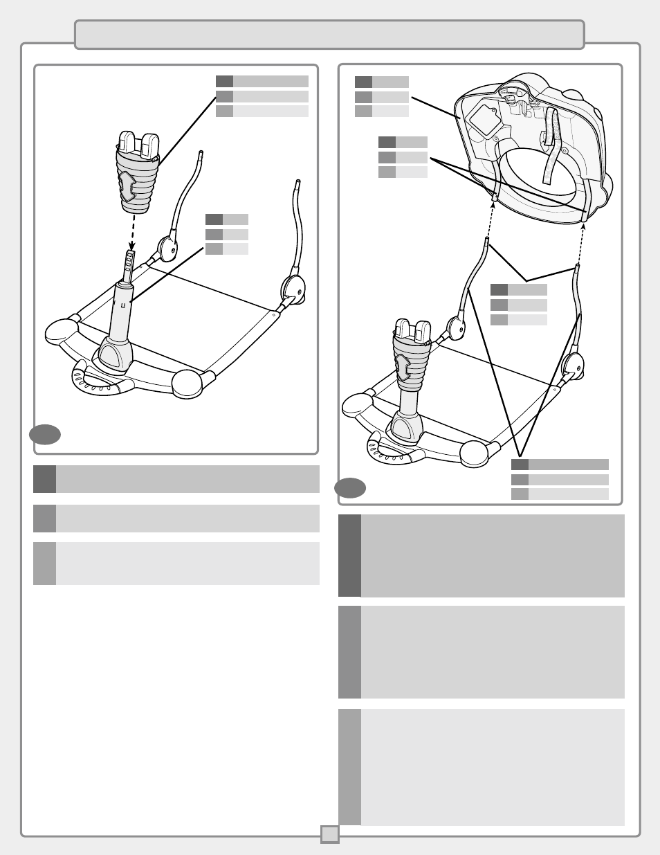 E assembly f assemblage s montaje 7 | Fisher-Price B9759 User Manual | Page 7 / 20