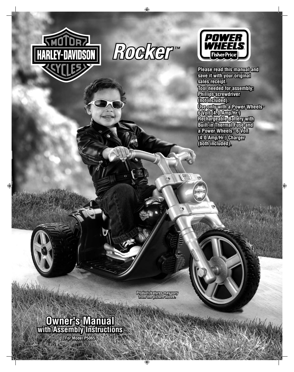 Fisher-Price ROCKER P5065 User Manual | 21 pages