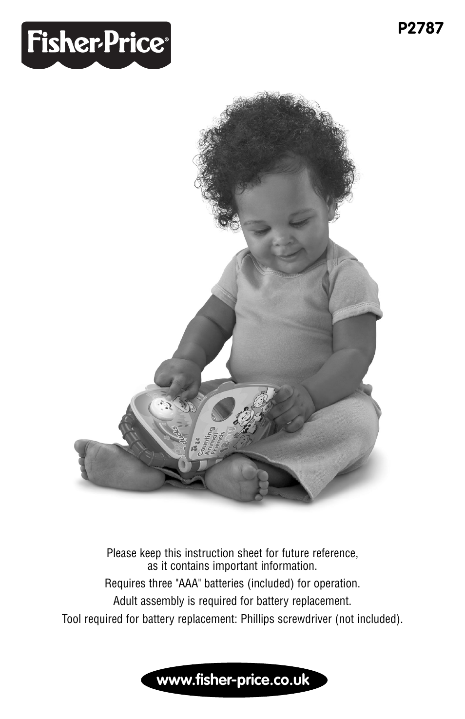 Fisher-Price P2787 User Manual | 4 pages