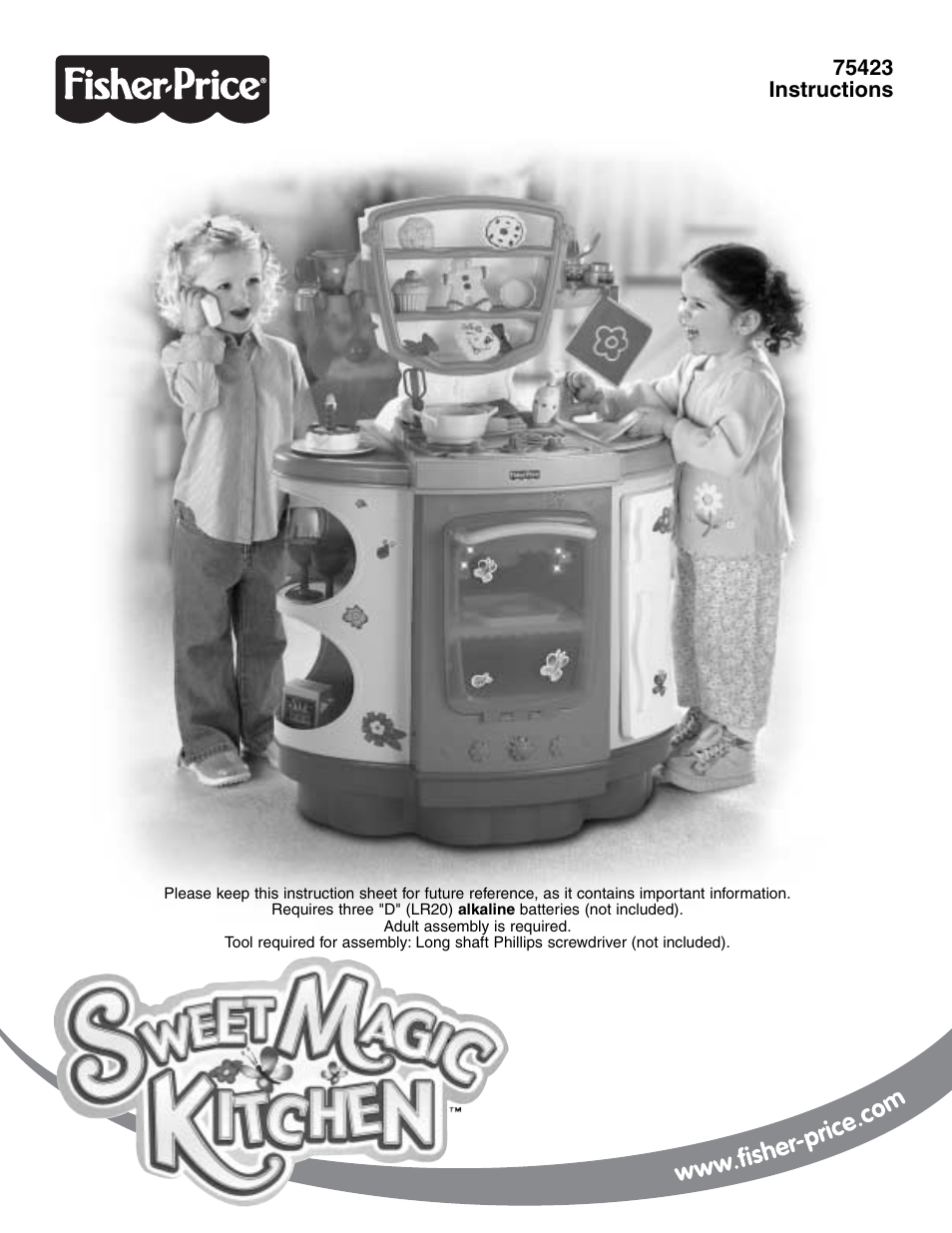 Fisher-Price 75423 User Manual | 12 pages