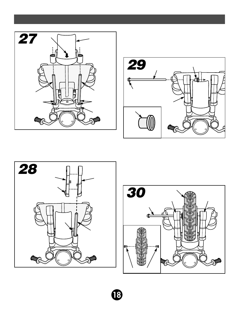 Assembly | Fisher-Price POWER WHEELS BY FISHER PRICE 73210 User Manual | Page 18 / 36