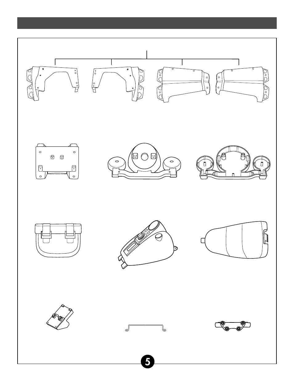 Parts | Fisher-Price POWER WHEELS BY FISHER PRICE 73210 User Manual | Page 5 / 36
