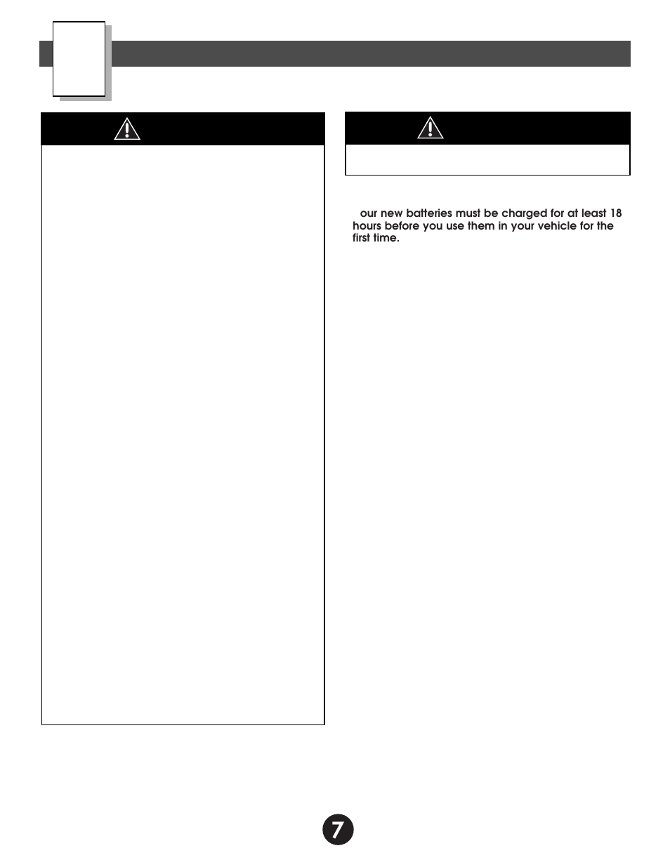 Battery charging, Warning, Caution | Fisher-Price BARBIE 74558 User Manual | Page 7 / 28