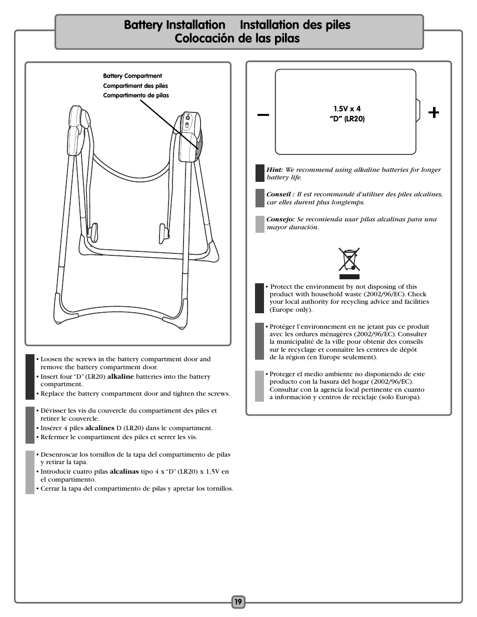 Fisher-Price L1962 User Manual | Page 19 / 36