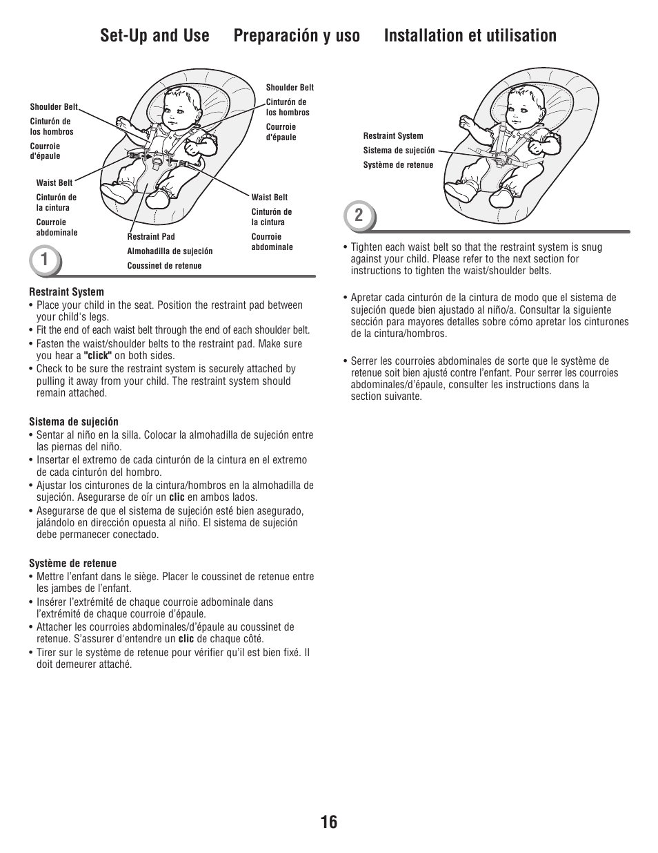 Fisher-Price W9510 User Manual | Page 16 / 24