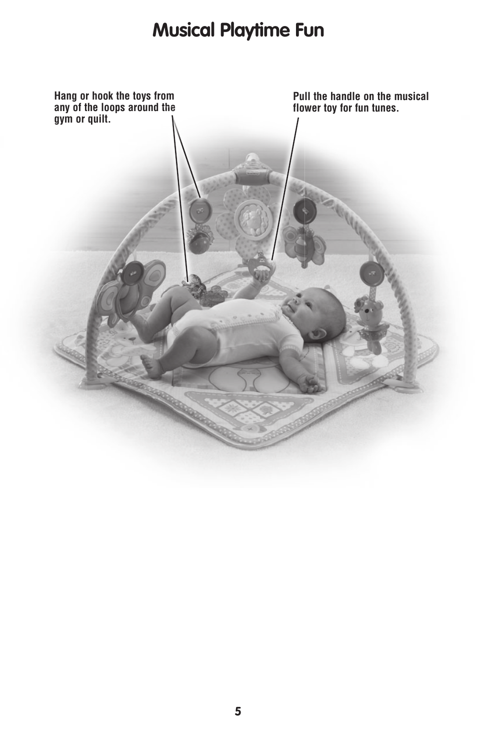 Musical playtime fun | Fisher-Price R4748 User Manual | Page 5 / 6