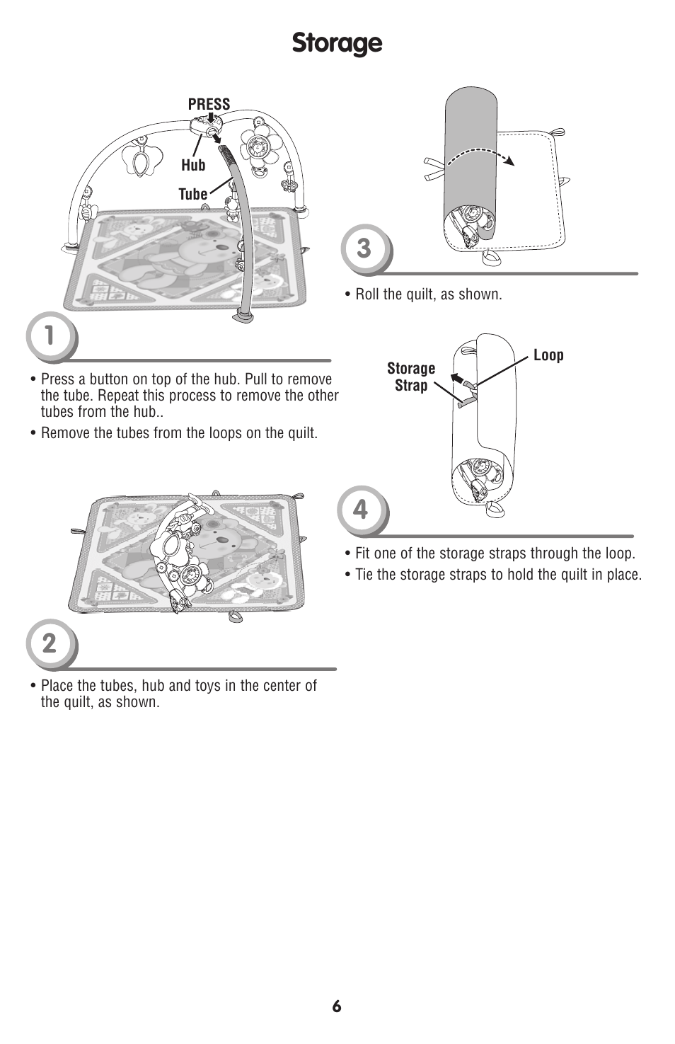 Storage | Fisher-Price R4748 User Manual | Page 6 / 6