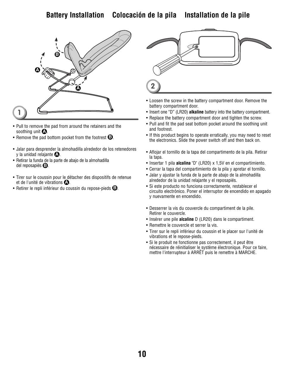 Fisher-Price R9949 User Manual | Page 10 / 16