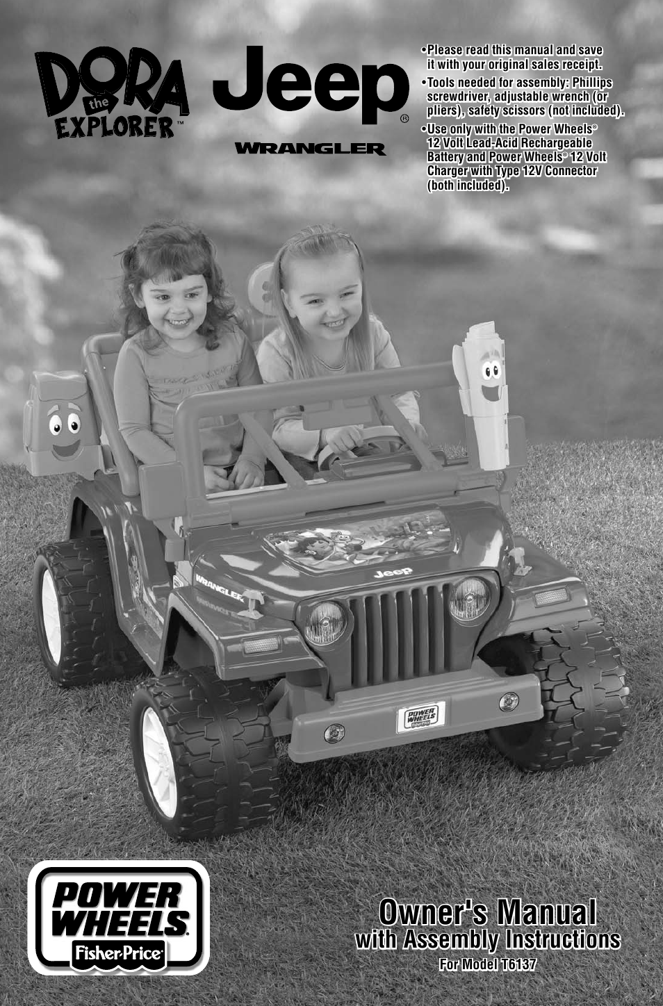Fisher-Price T6137 User Manual | 24 pages
