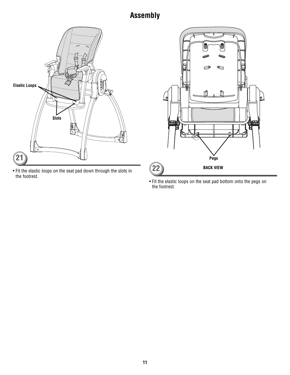 Assembly | Fisher-Price P4259 User Manual | Page 11 / 20