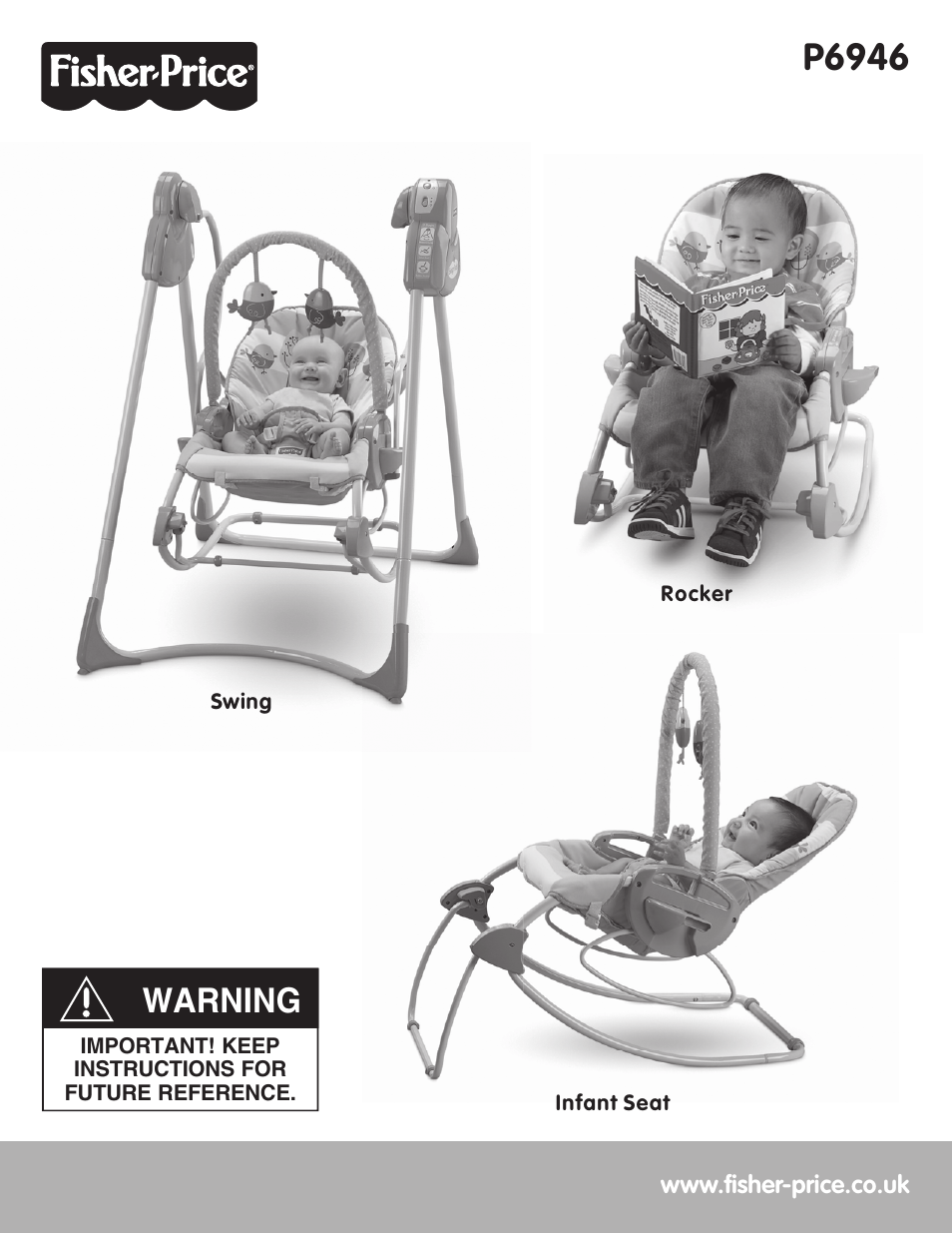 Fisher-Price P6946 User Manual | 16 pages