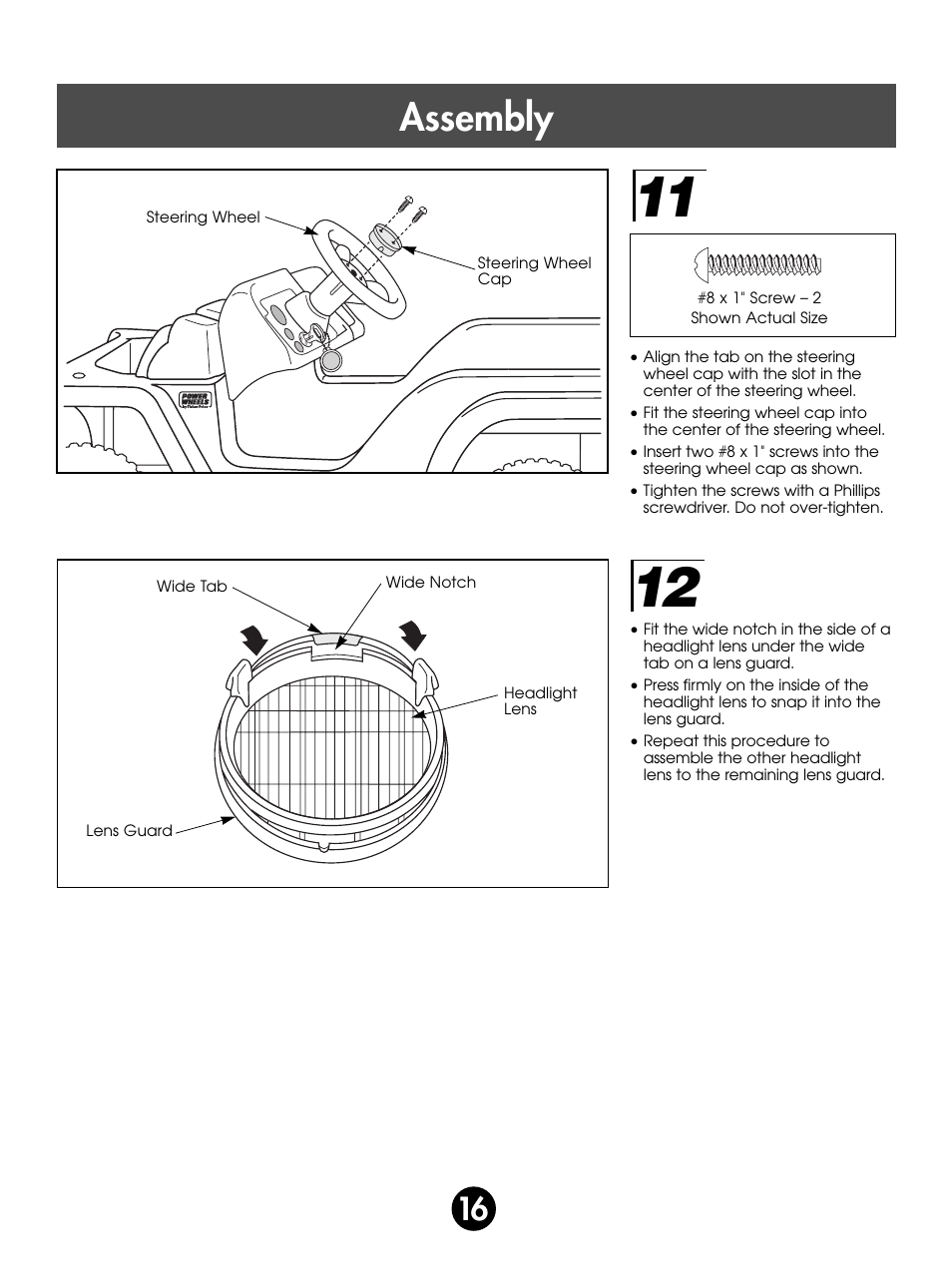 Assembly | Fisher-Price SUPER TALK! 76960 User Manual | Page 16 / 48