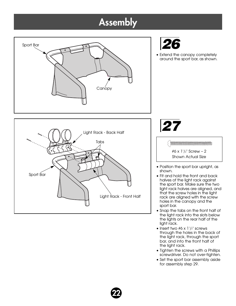 Assembly | Fisher-Price SUPER TALK! 76960 User Manual | Page 22 / 48