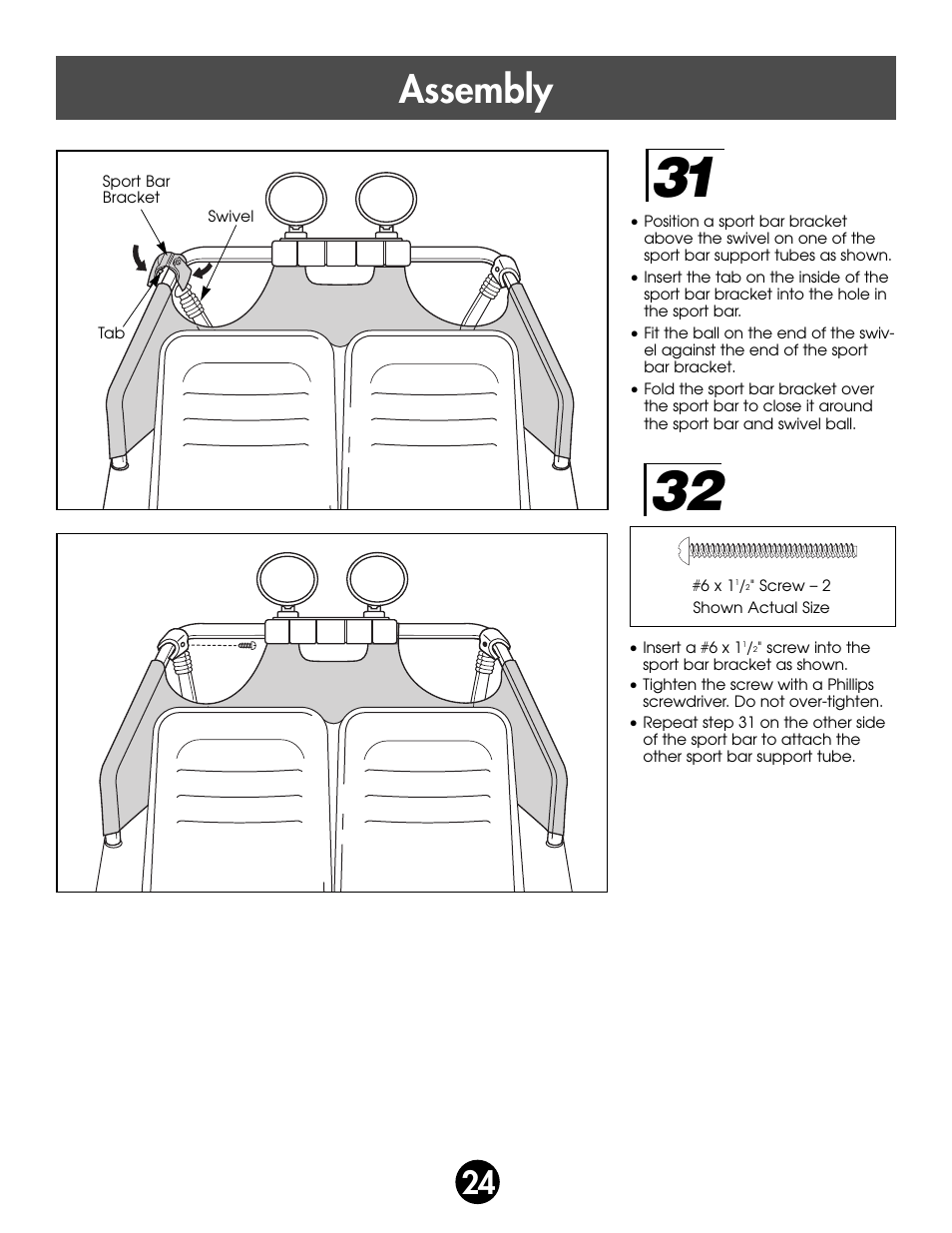 Assembly | Fisher-Price SUPER TALK! 76960 User Manual | Page 24 / 48