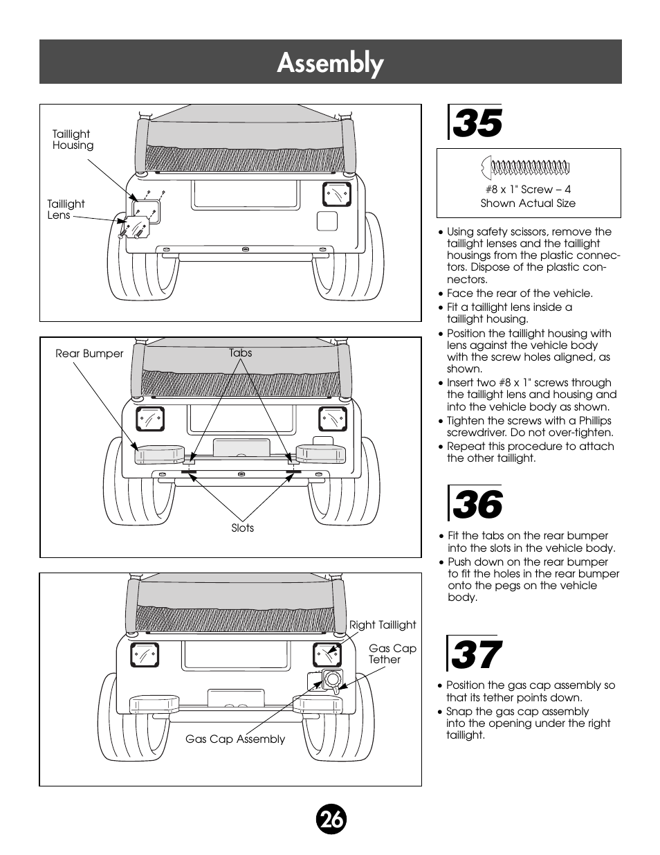 Assembly | Fisher-Price SUPER TALK! 76960 User Manual | Page 26 / 48