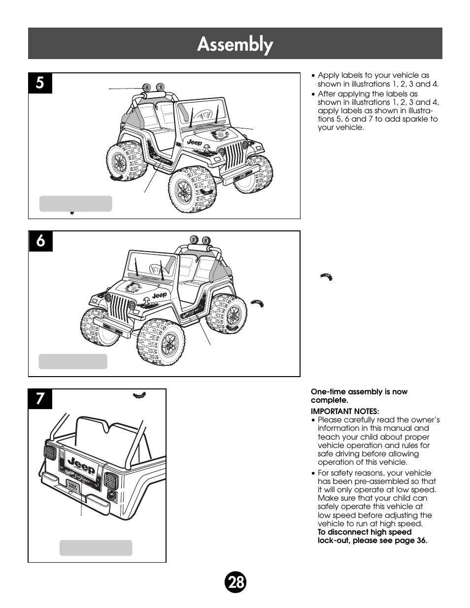 Assembly | Fisher-Price SUPER TALK! 76960 User Manual | Page 28 / 48