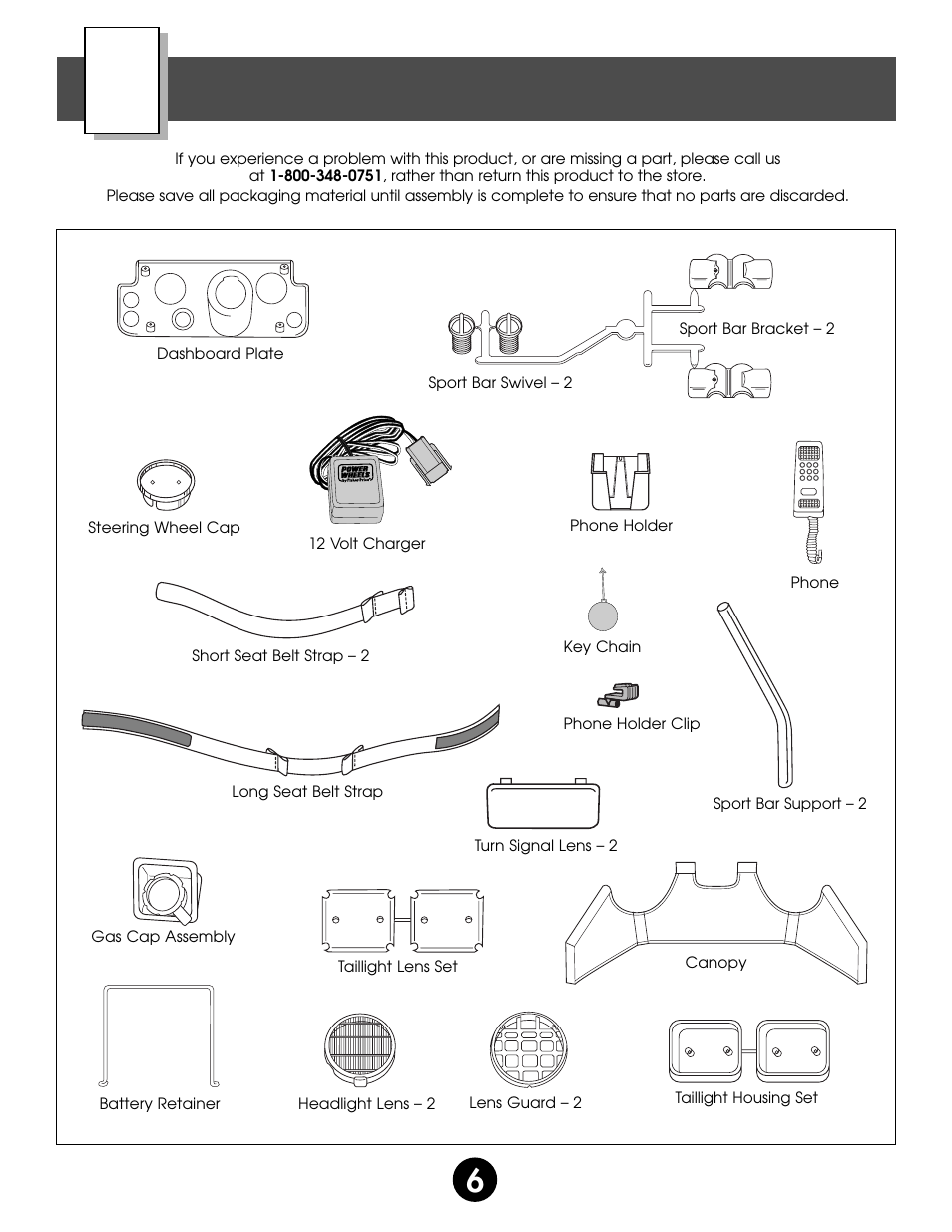 Parts | Fisher-Price SUPER TALK! 76960 User Manual | Page 6 / 48