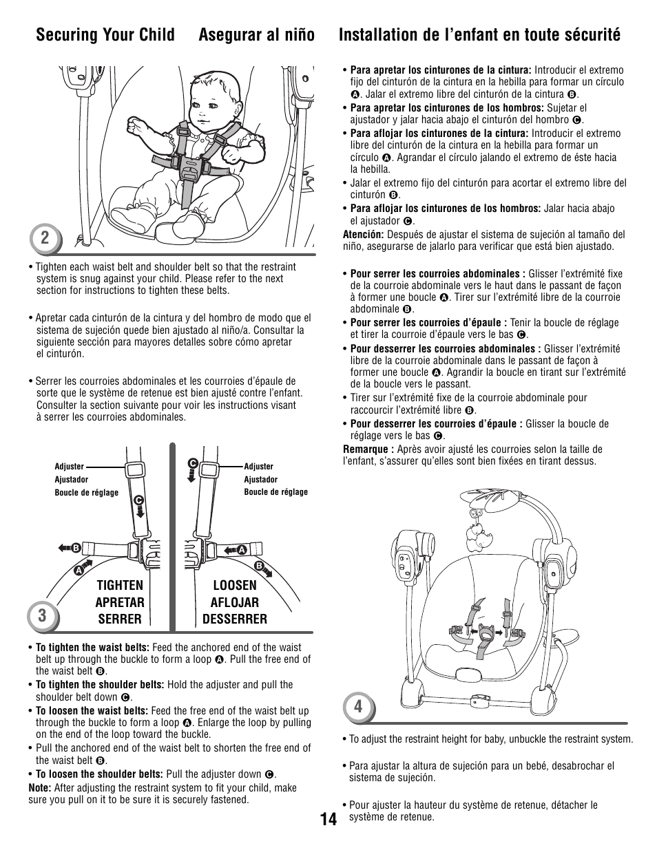 Fisher-Price T8377 User Manual | Page 14 / 20