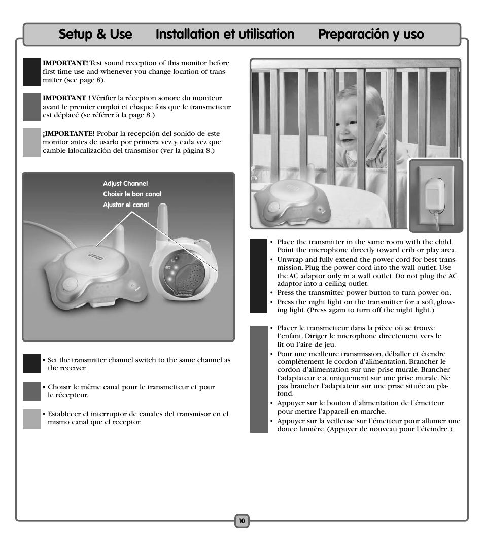 Fisher-Price K4073 User Manual | Page 10 / 20