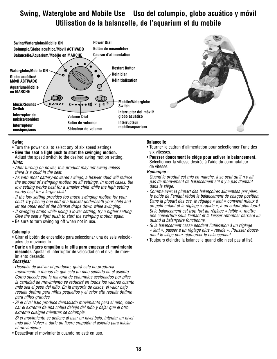 Fisher-Price R9951 User Manual | Page 18 / 24