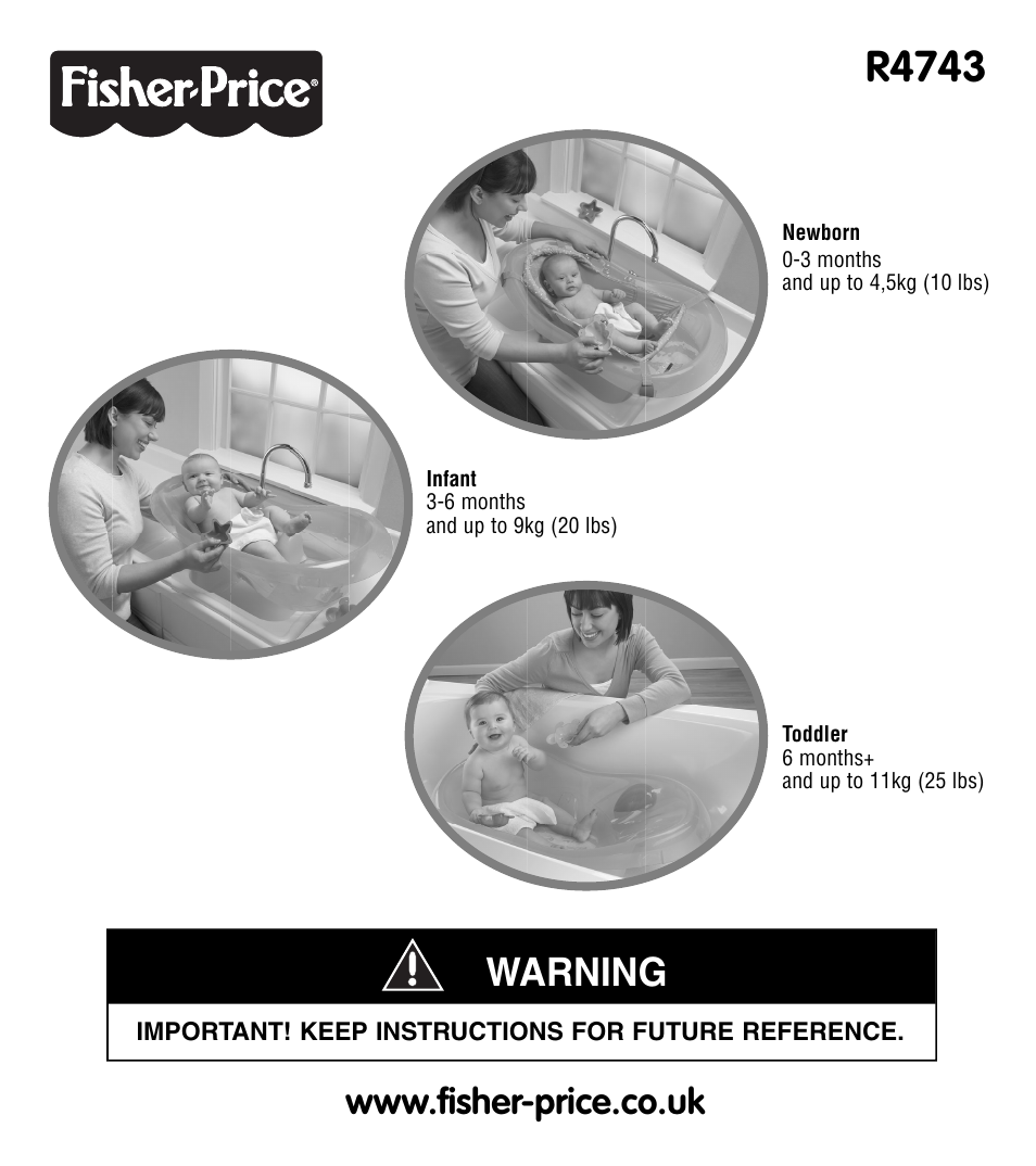 Fisher-Price R4743 User Manual | 6 pages