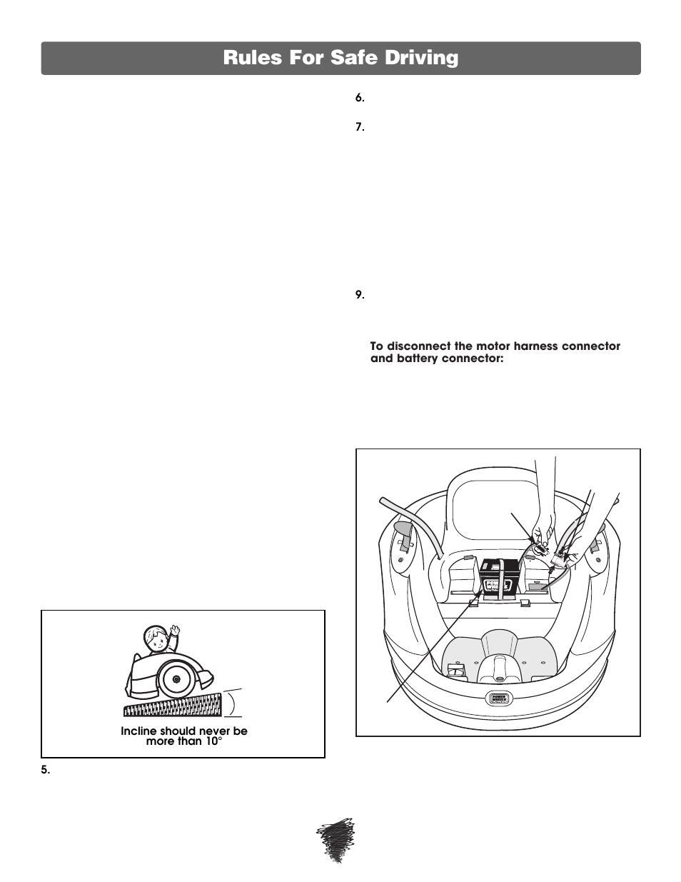 Rules for safe driving, Teach safety rules to children | Fisher-Price WILD THING 74180 User Manual | Page 17 / 28