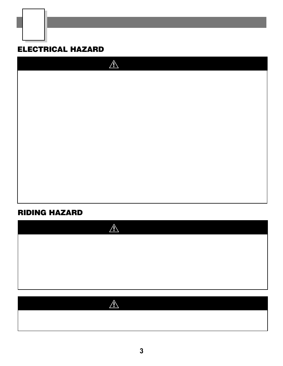 Warnings and cautions, Caution, Warning | Fisher-Price CATERPILLAR 73260 User Manual | Page 3 / 28