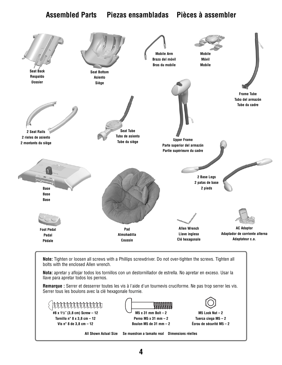 Fisher-Price R6069 User Manual | Page 4 / 24