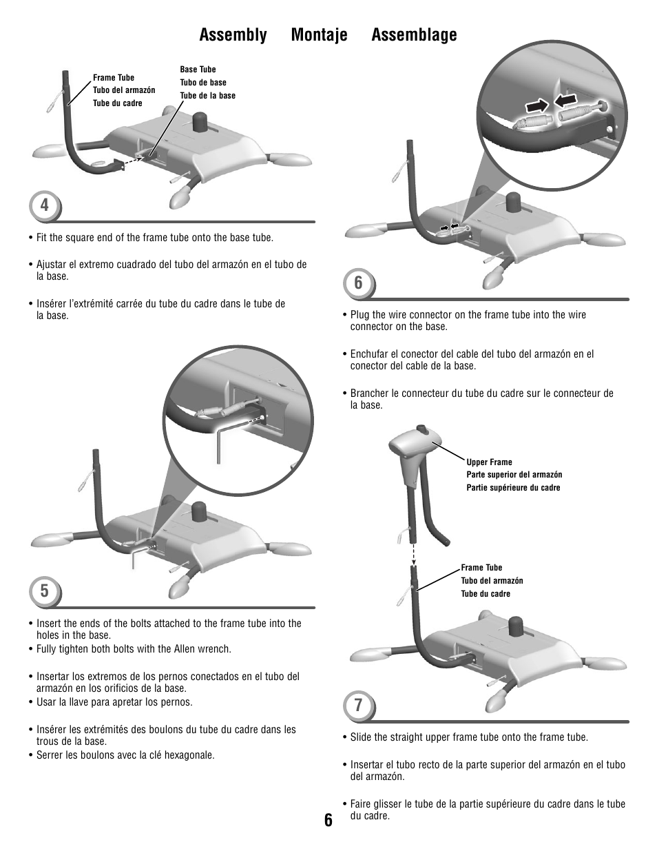 6assembly montaje assemblage 6 | Fisher-Price R6069 User Manual | Page 6 / 24