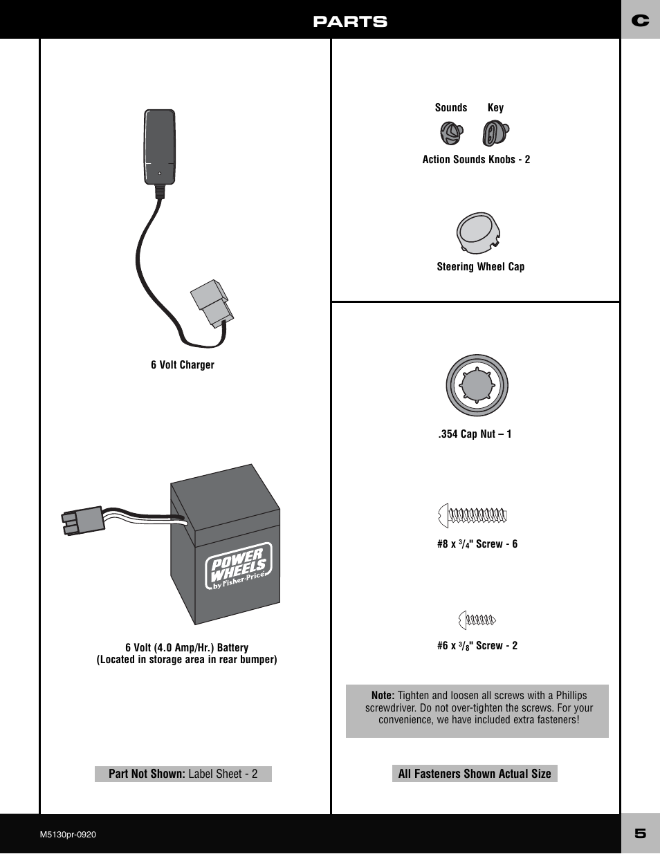 Fisher-Price KART M5130 User Manual | Page 5 / 24