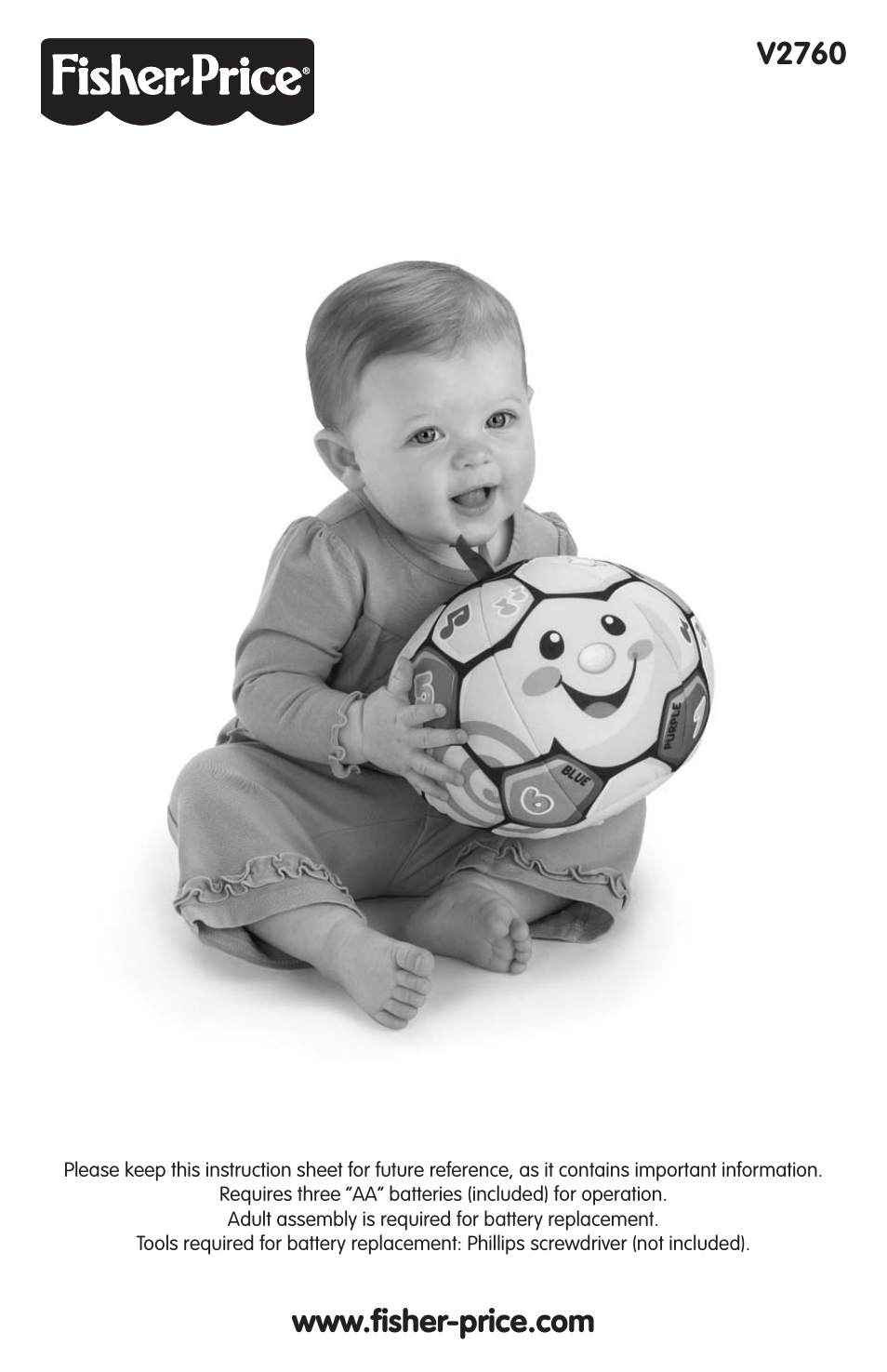Fisher-Price V2760 User Manual | 6 pages