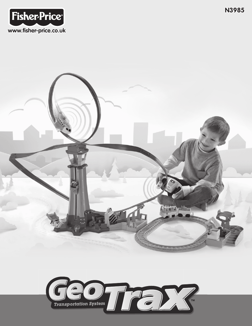 Fisher-Price GEOTRAX N3985 User Manual | 7 pages
