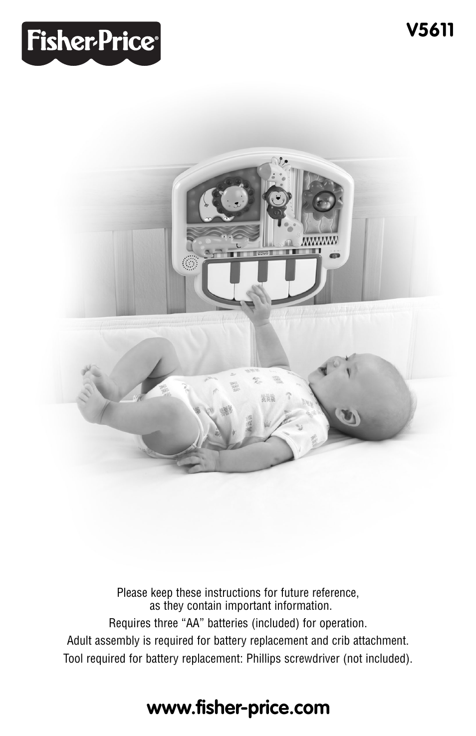 Fisher-Price V5611 User Manual | 6 pages