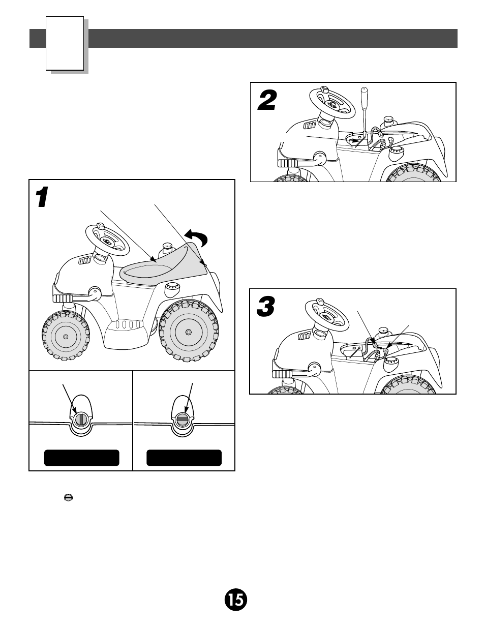 Battery installation | Fisher-Price 75320 User Manual | Page 15 / 28