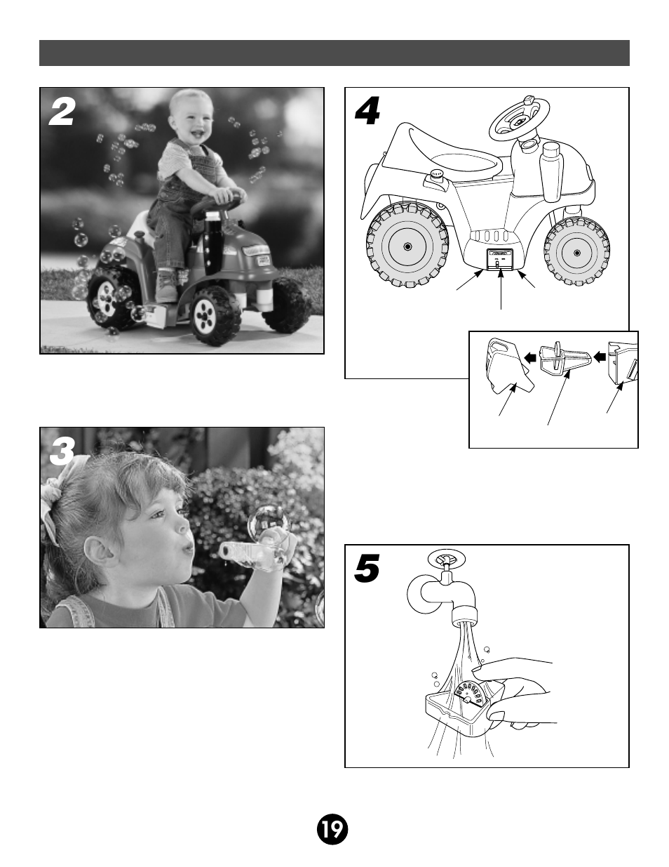 Bubblin’ fun | Fisher-Price 75320 User Manual | Page 19 / 28