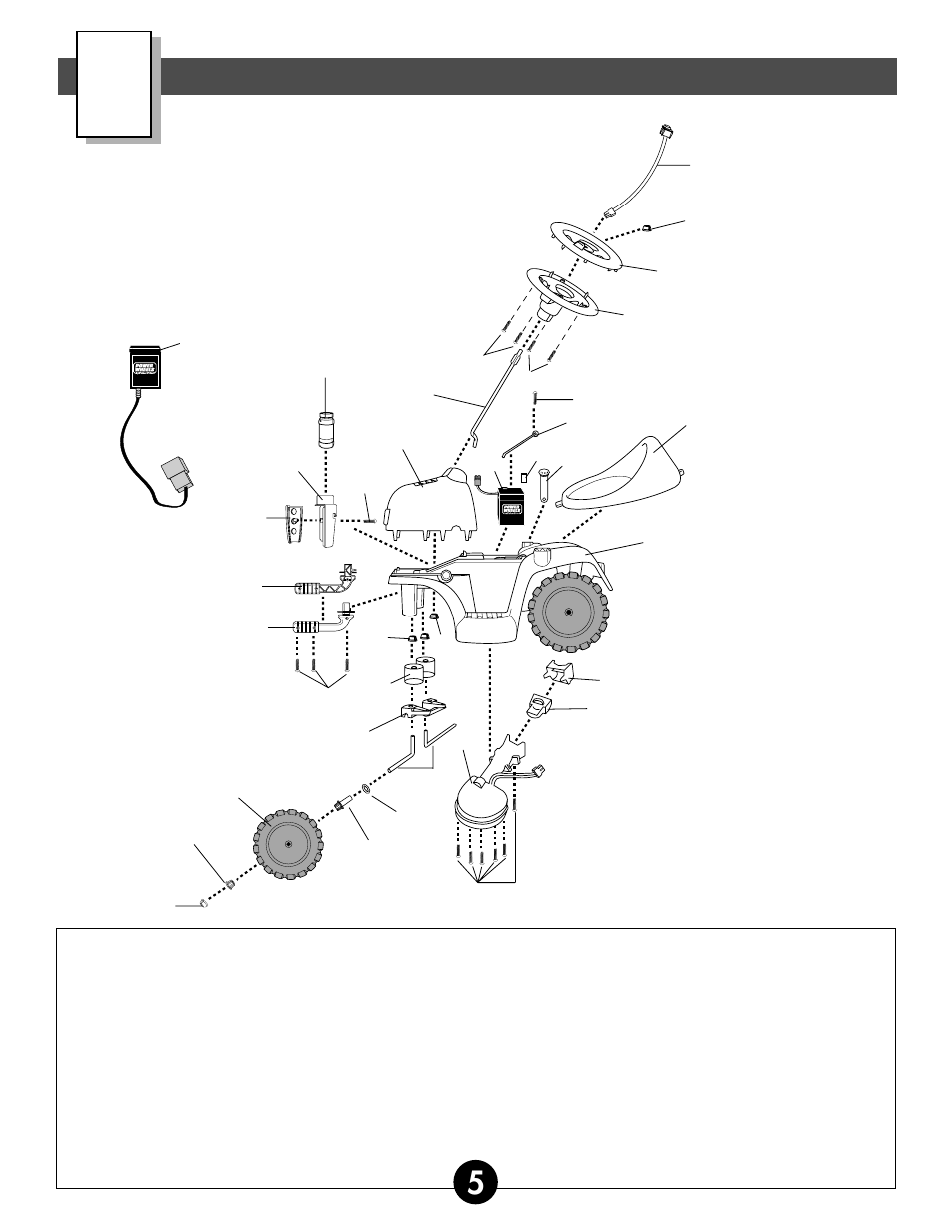 Parts diagram | Fisher-Price 75320 User Manual | Page 5 / 28