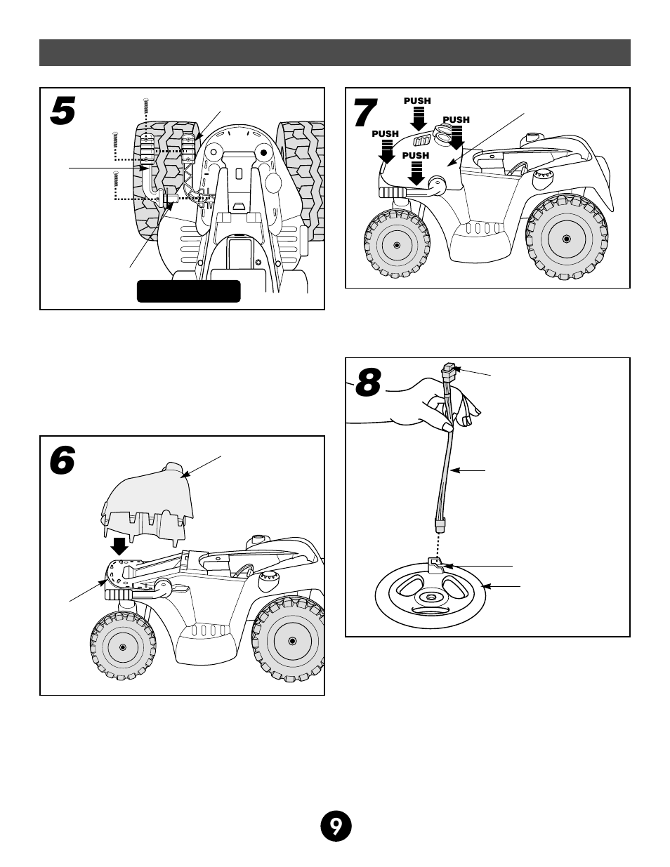 Assembly | Fisher-Price 75320 User Manual | Page 9 / 28