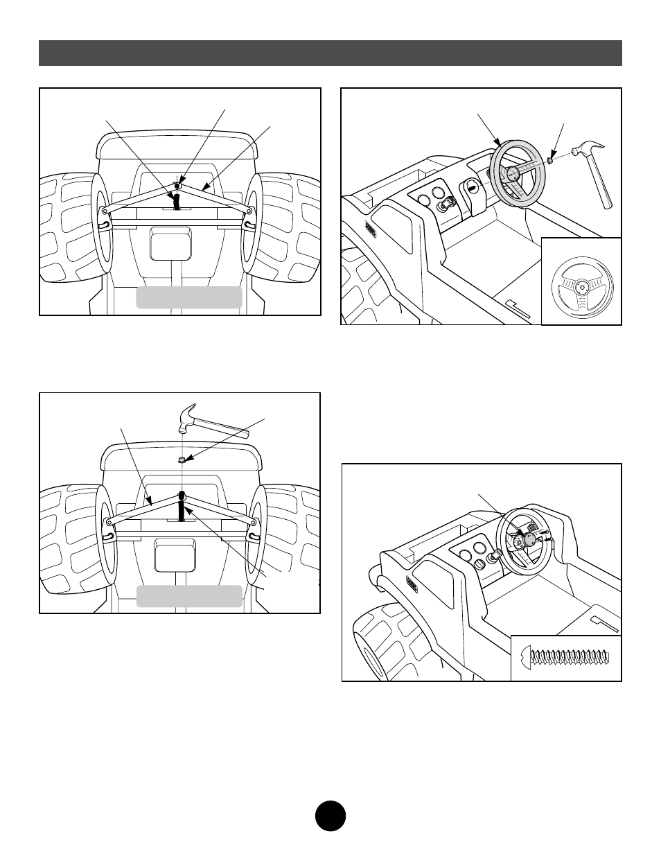 Assembly | Fisher-Price FORD 74210 User Manual | Page 10 / 28