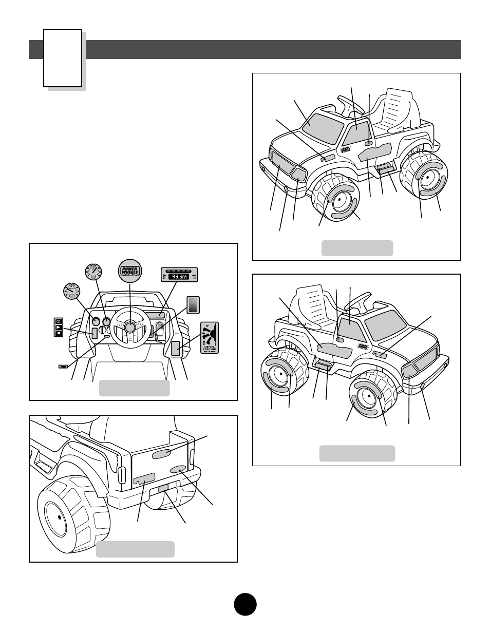 Label decoration | Fisher-Price FORD 74210 User Manual | Page 14 / 28