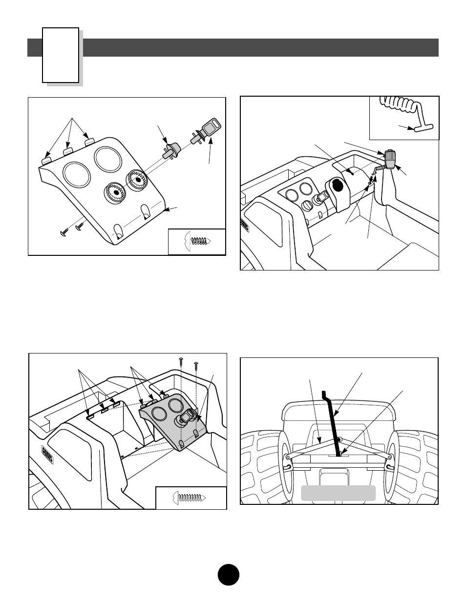 Assembly | Fisher-Price FORD 74210 User Manual | Page 9 / 28