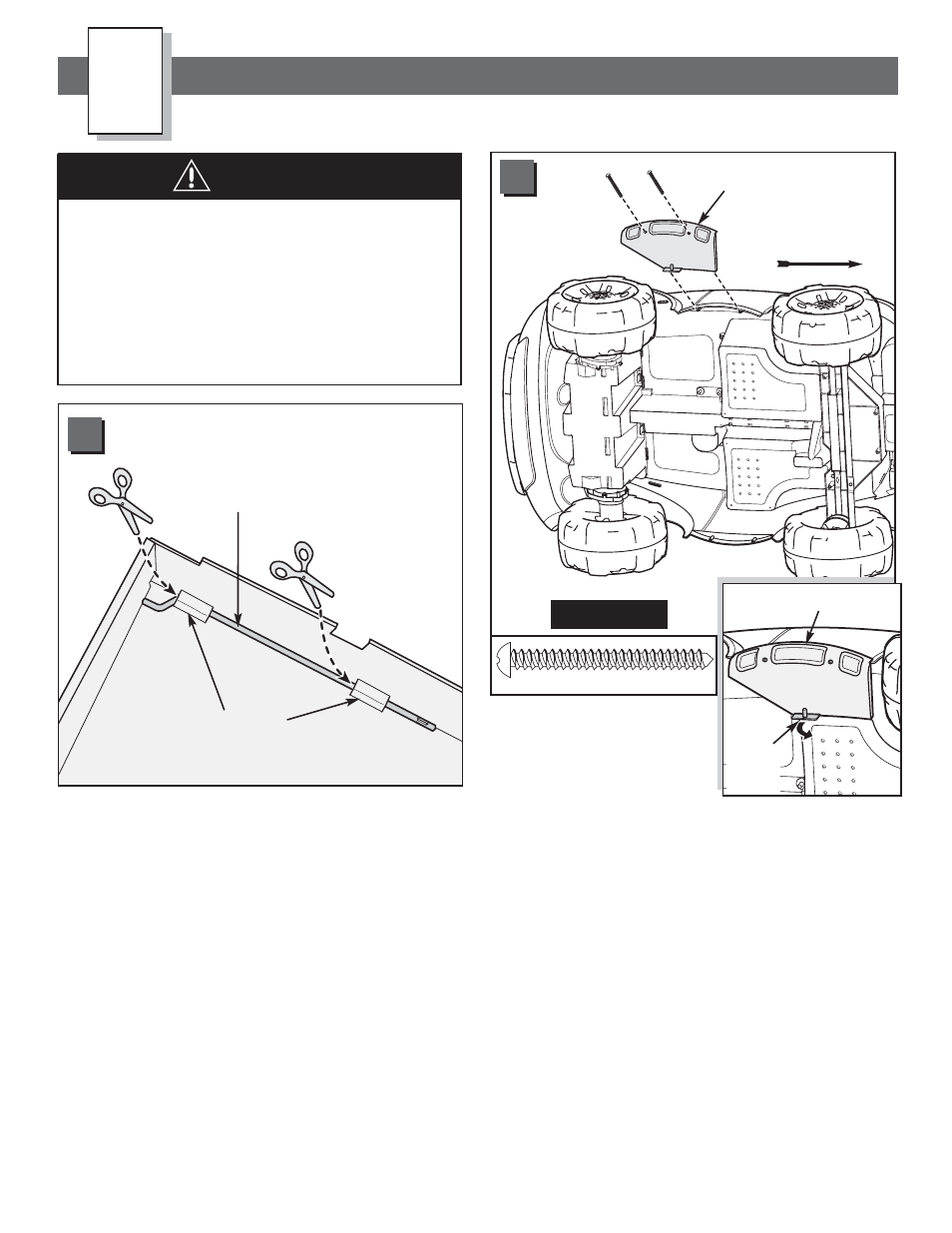 Assembly, Warning | Fisher-Price B3162 User Manual | Page 10 / 28
