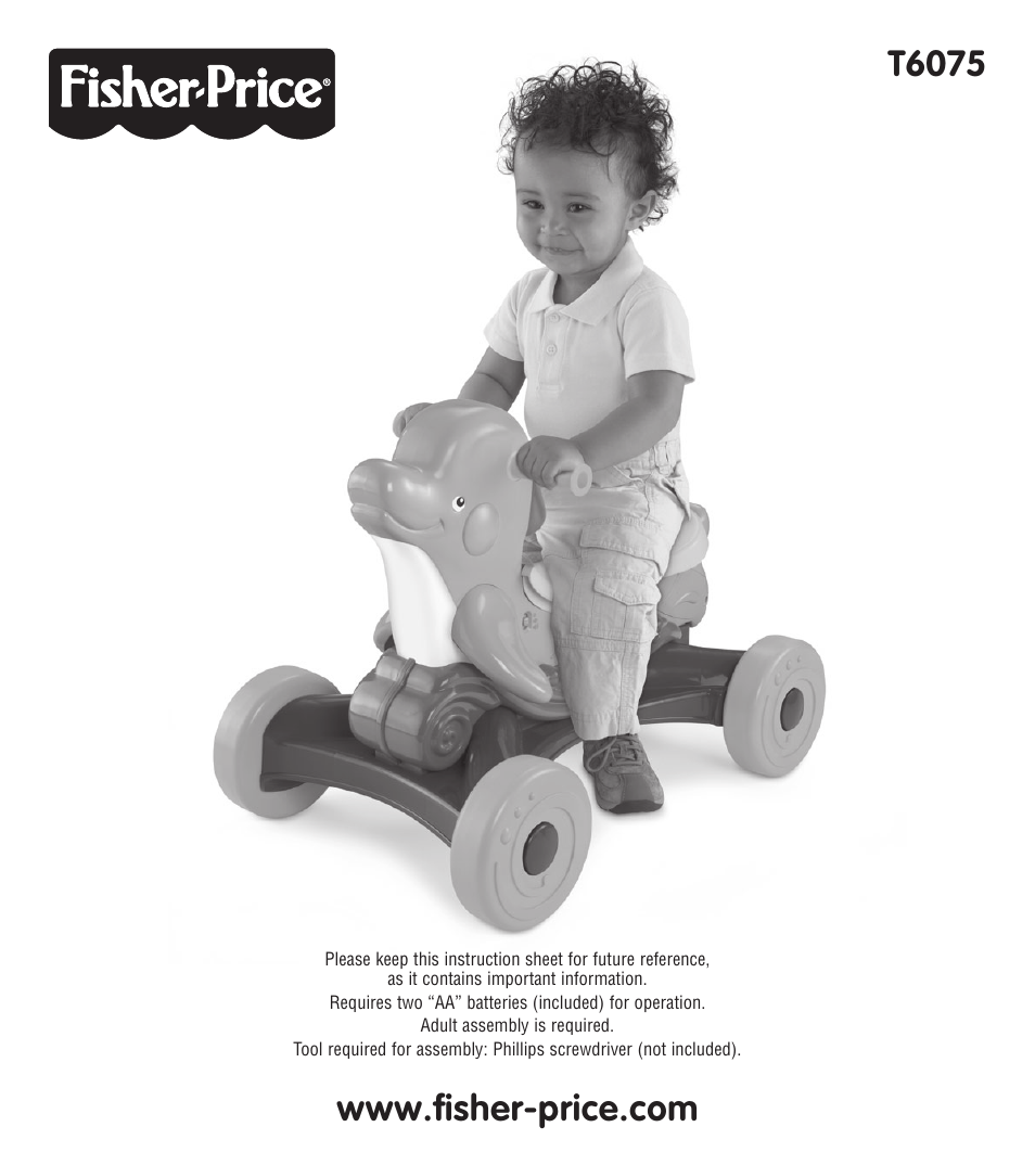 Fisher-Price T6075 User Manual | 6 pages