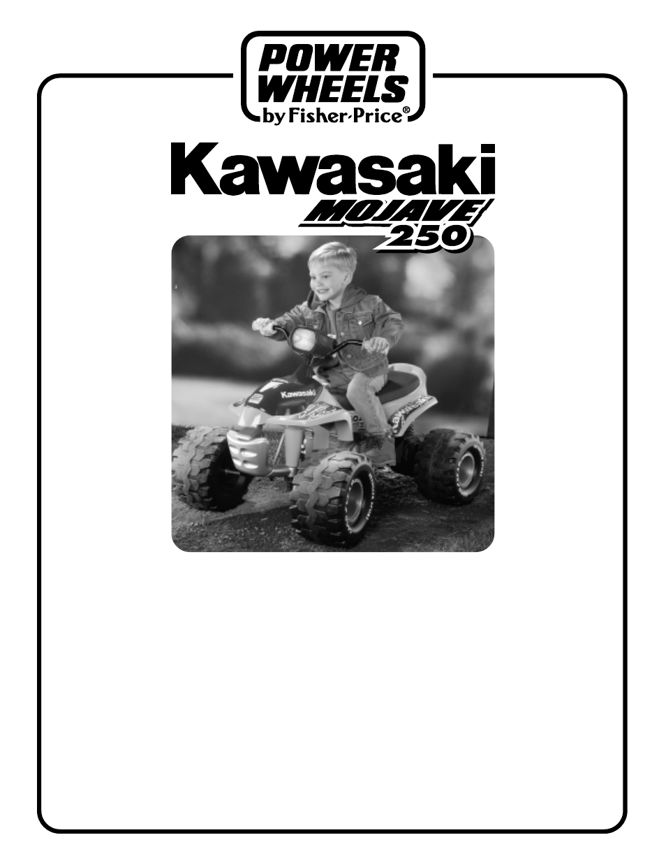 Fisher-Price KAWASAKI MOJAVE 78473 User Manual | 32 pages