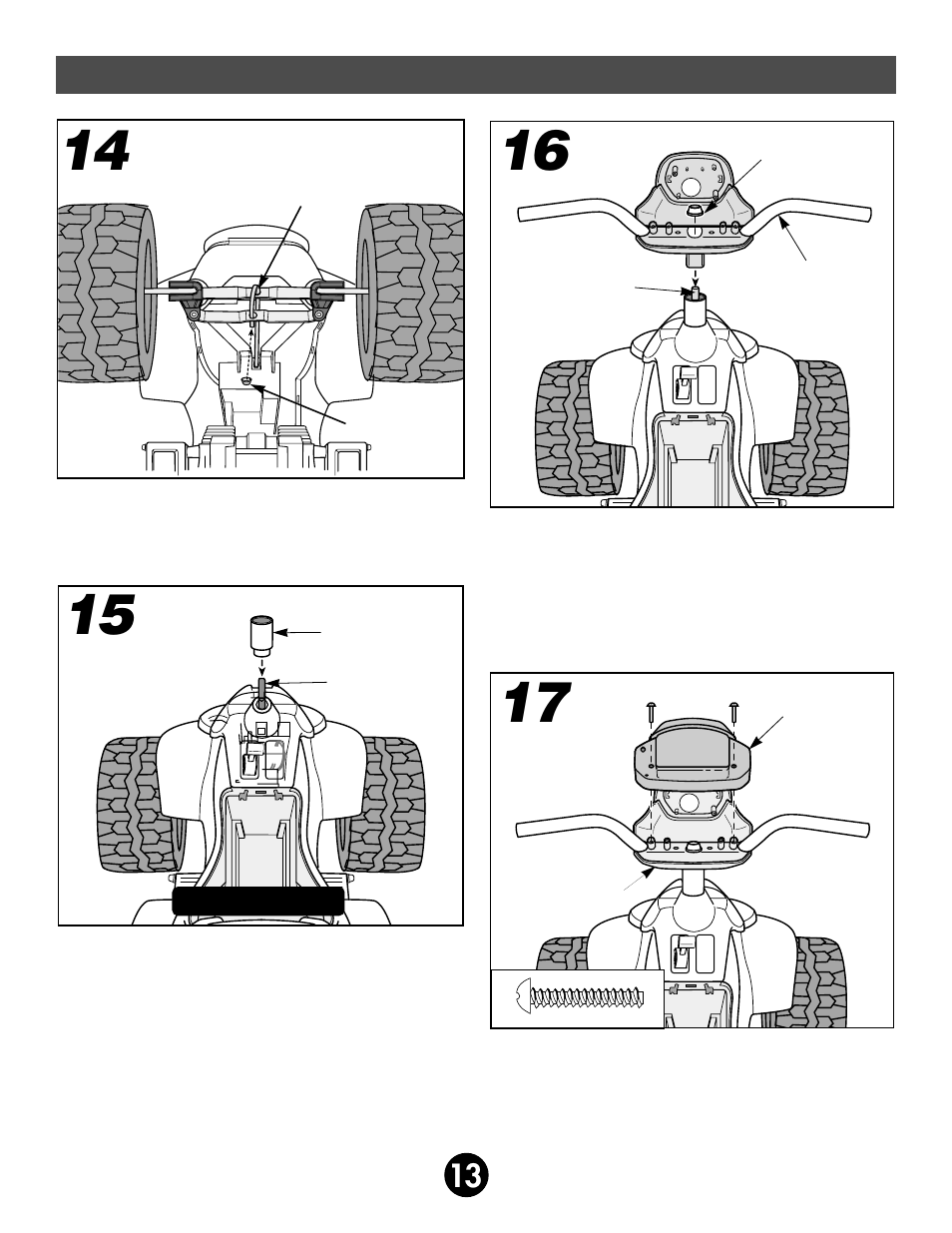 Fisher-Price KAWASAKI MOJAVE 78473 User Manual | Page 13 / 32