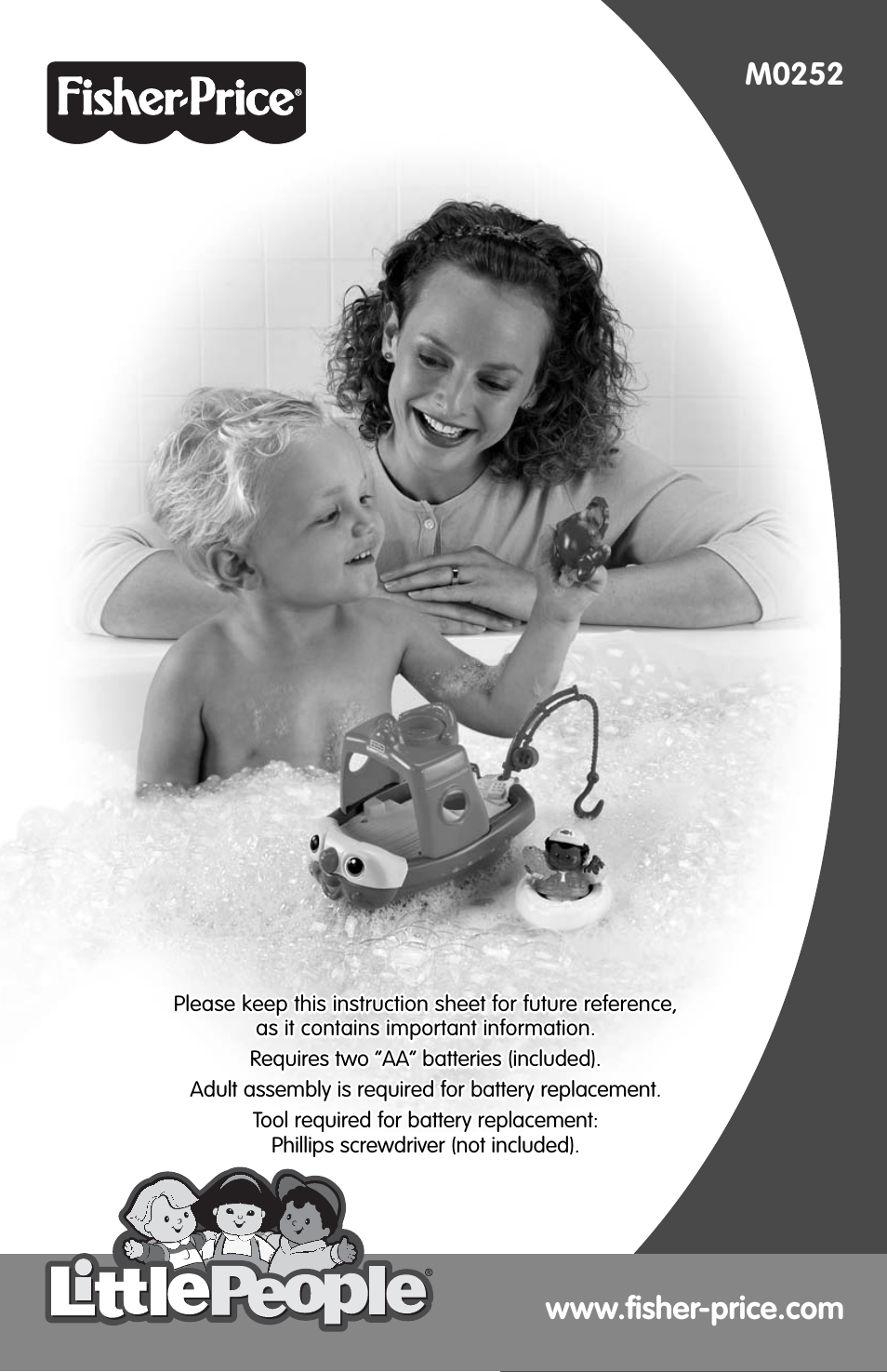 Fisher-Price M0252 User Manual | 4 pages
