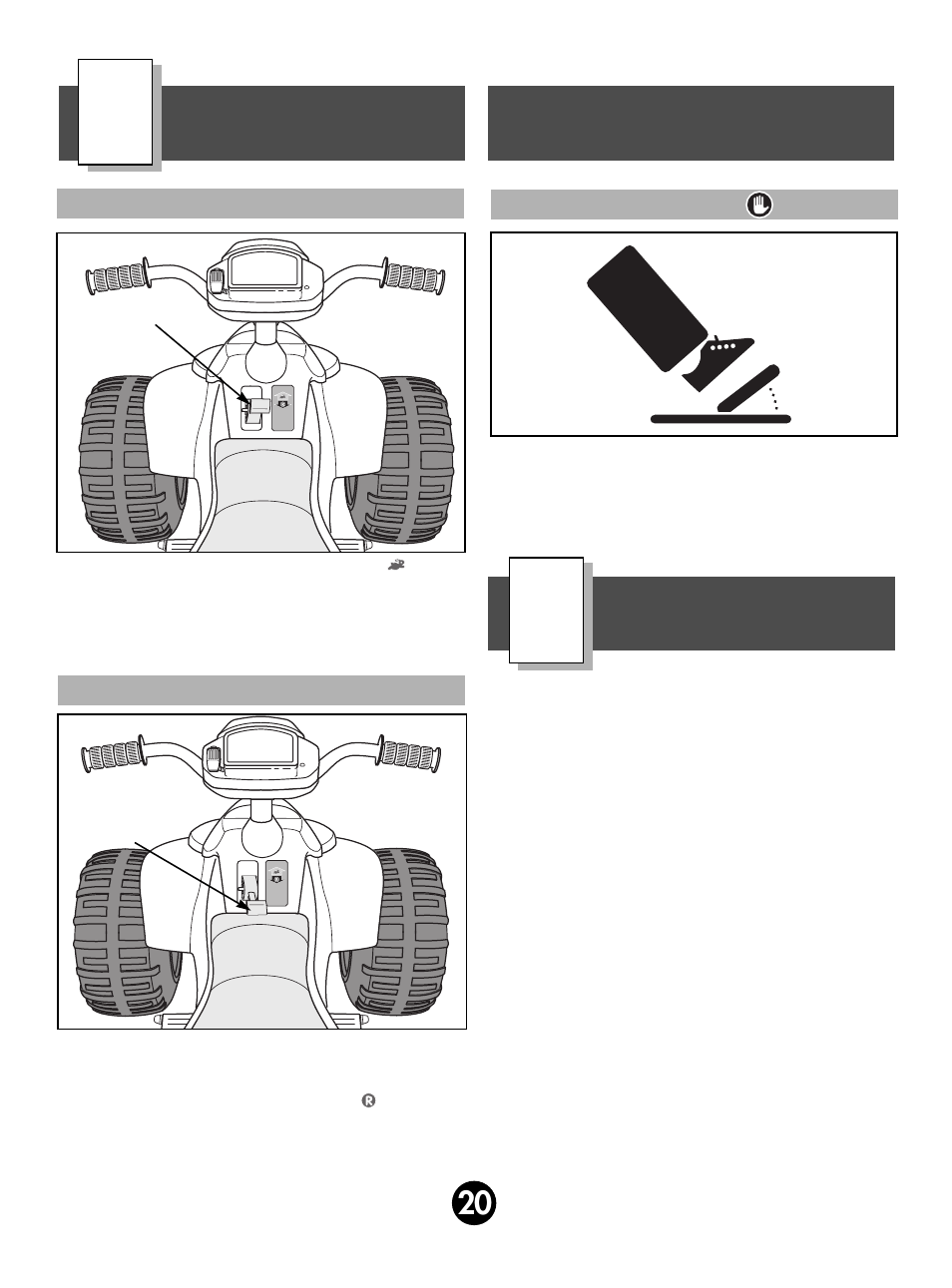 Bumper-to-bumper* limited warranty, How to operate your vehicle, Driving forward to stop | Fisher-Price 78476 User Manual | Page 20 / 28