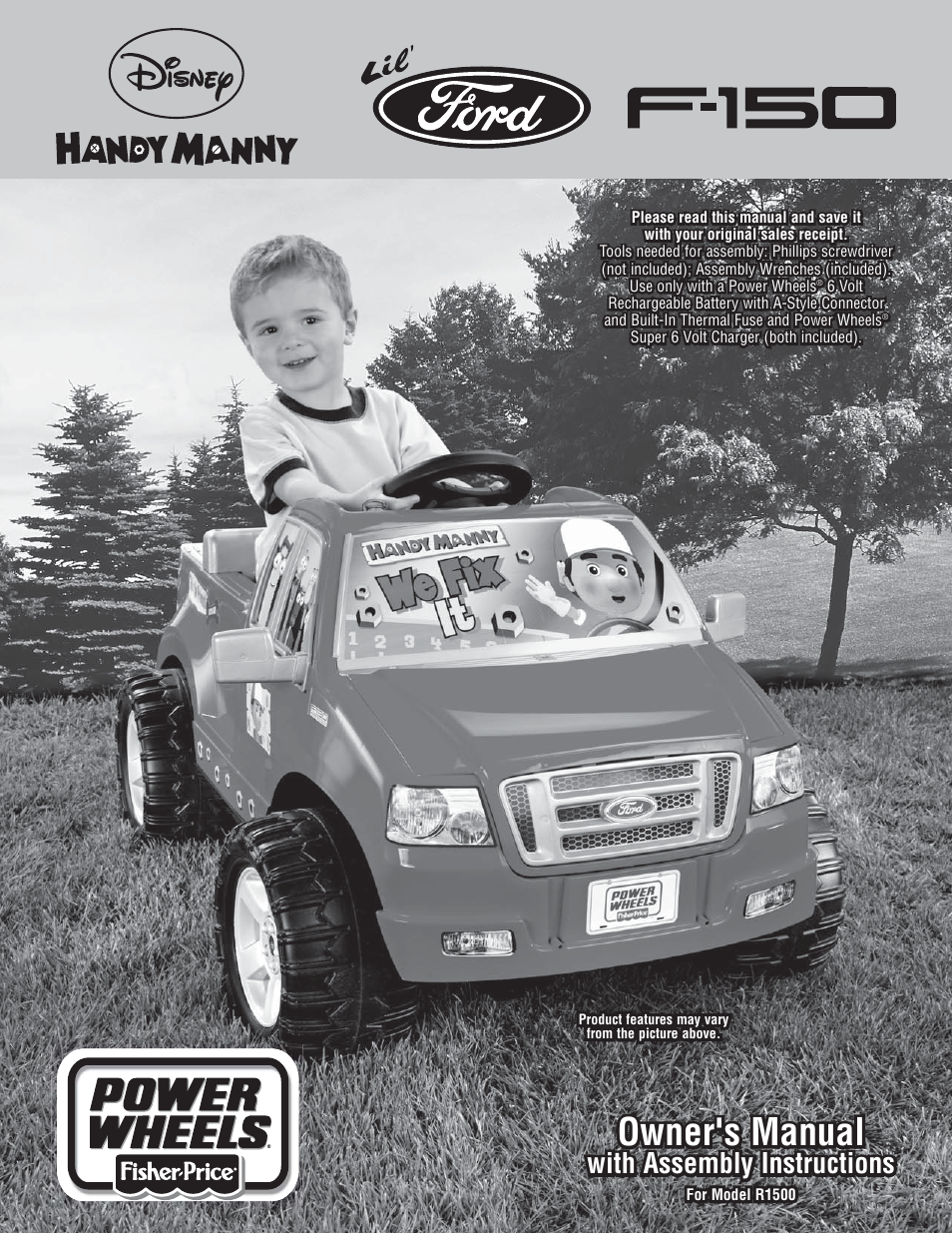 Fisher-Price F-150 User Manual | 28 pages