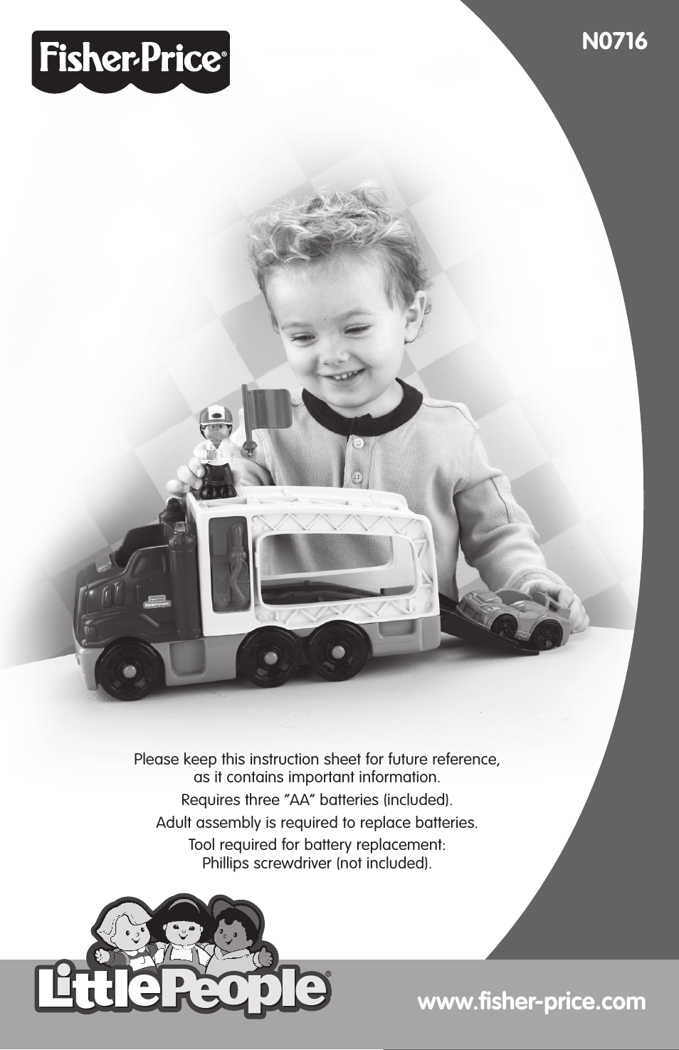 Fisher-Price LITTLEPEOPLE N0716 User Manual | 4 pages